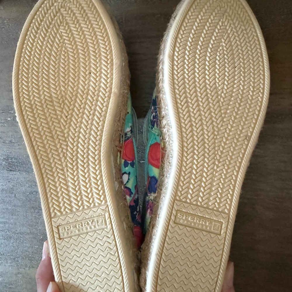 Sperry Floral Flamingo Shoes - Picture 3 of 5